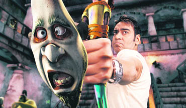 Ajay Devgn in Toonpur Ka Superrhero