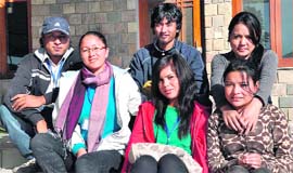 Ladakhi students in Dehradun to participate in a workshop on Saturday.