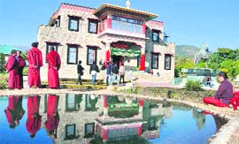 Tibetan Songtsan Library in Dehradun.