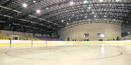 The ice-skating rink at Raipur in Dehradun.