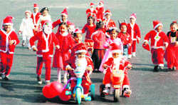 Shivalik School students celebrate Christmas in Mohali