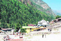 The Gangotri shrine