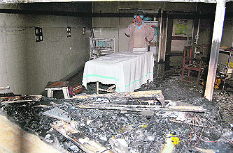 A file photo of the phototherapy unit at Government Rajindra Hospital, where six infants were charred to death on January 31, 2009, in Patiala.