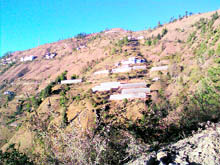 A file photo of polyhouses in Lahaul-Spiti.