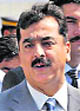 Pakistani Prime Minister Yousuf Raza Gilani 
