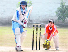 A match in progress between Sunfire Rockets and Modgill Challengers in the Tricity Premier League at