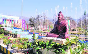 The ice-skating rink at the Maharana Pratap Sports College, Dehradun, is all decked up for the SAF Winter Games starting on January 10
