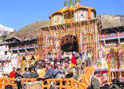 The Badrinath shrine