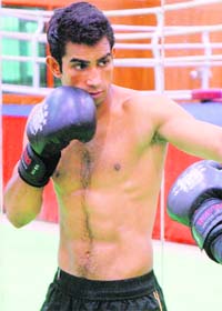Jeetinder Kumar, boxer
