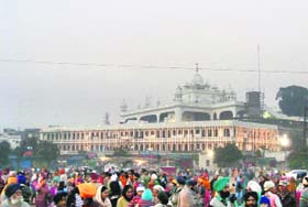 Eight Nagar Kirtan processions culminated at Takht Sri Kesgarh Sahib on Tuesday on the occassion of agman gurpurab
