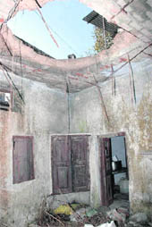 The inside of the primary school building at Mansinghwala in Dehradun