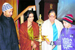Uttarakhand Governor Margaret Alva at the screening of the Daayen Ya Baayen at 
