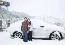 Neena Saini husband Amaninder Singh at Fagu