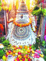 The 14-quintal butter idol in Kangra
