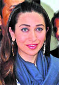 Karisma Kapoor in Haridwar on Sunday