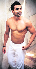 Ashmit Patel inside the Bigg Boss house
