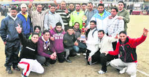 Jubilant winners of the annual Canada-America Kabaddi Cup. 