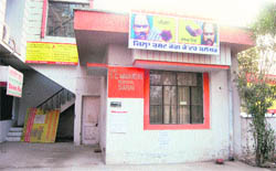 The building which is being misused at the Civil Hospital in Jalandhar.