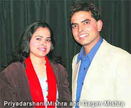 Priyadarshani Mishra and Gagan Mishra 