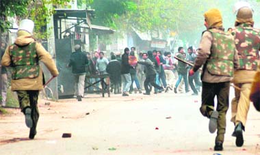 A file photo of the protest.