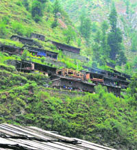 A file photo of Bara Bhangal village.