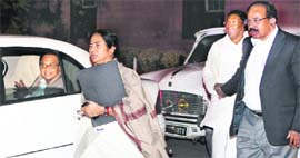 Ministers after the GoM meet in New Delhi on Friday.