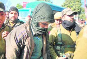J&K militant Javed Qureshi in police custody in Dehradun