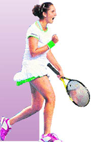 Sania Mirza was no longer as swift on court as before and seems to have been overtaken by fresh youngsters  