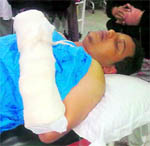 Siddharth Malhotra, the victim