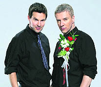 In Colin & Justins Home Heist, the two hosts turn boring homes into designer living spaces 