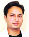Kaiffy, accounts officer with ESYS, Panchkula, poet, painter