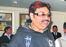 Singer Kumar Sanu during his visit to Dehradun