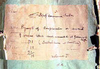 A file with the names of martyrs of the Jallianwala Bagh massacre lying with the Amritsar district administration