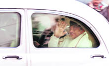 Union Home Minister P. Chidambaram on his arrival in Jammu on Thursday. 