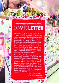 Penning it down: Valentines Day love letters adorn stores across Ludhiana