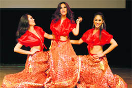 “Lady boys” from Thailand set the stage on fire with their performance at Tagore Theatre in Chandigarh on Friday. The initiative of Kesaces & The Reeds aims at raising funds for the rural women and the youth empowerment programme.