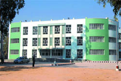 A view of the new OPD block built on the premises of the Civil Hospital in Bathinda.