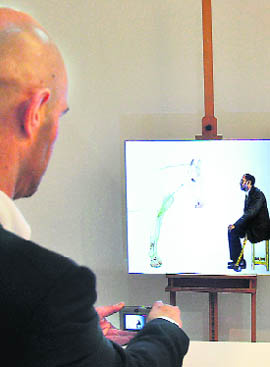 Ranbir Kalekas video projections were a huge draw