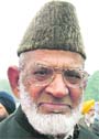 Pak agriculture expert Hafiz Abdul Qayyum in Ludhiana on Monday.
