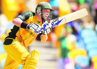 Mike Hussey (above) and Nathan Hauritz have been ruled out of the World Cup.