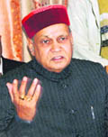 Chief Minister PK Dhumal