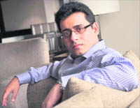 Rajeev Bakshi, marketing head of Discovery Networks Asia Pacific, India, in Ludhiana on Friday. 