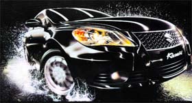 At first sight, the Kizashi scores full marks