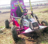 UIETs single-seater off-road vehicle