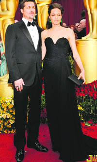 Brad Pitt and Angelina  Joile