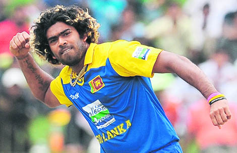 ACTION HERO: Paceman Lasith Malinga, with his sling-arm action, will surely be a handful for the batsmen. He is almost impossible to get away in the death overs