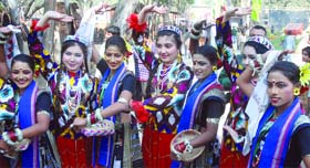 Artistes at Surajkund Crafts Mela