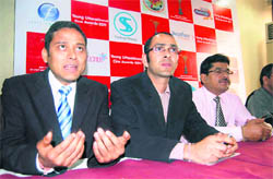 Members of the Young Uttarakhand in Dehradun on Sunday.