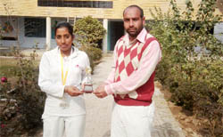 School principal Pargat Brar honours Neha