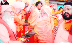 Saints at a function in Haridwar